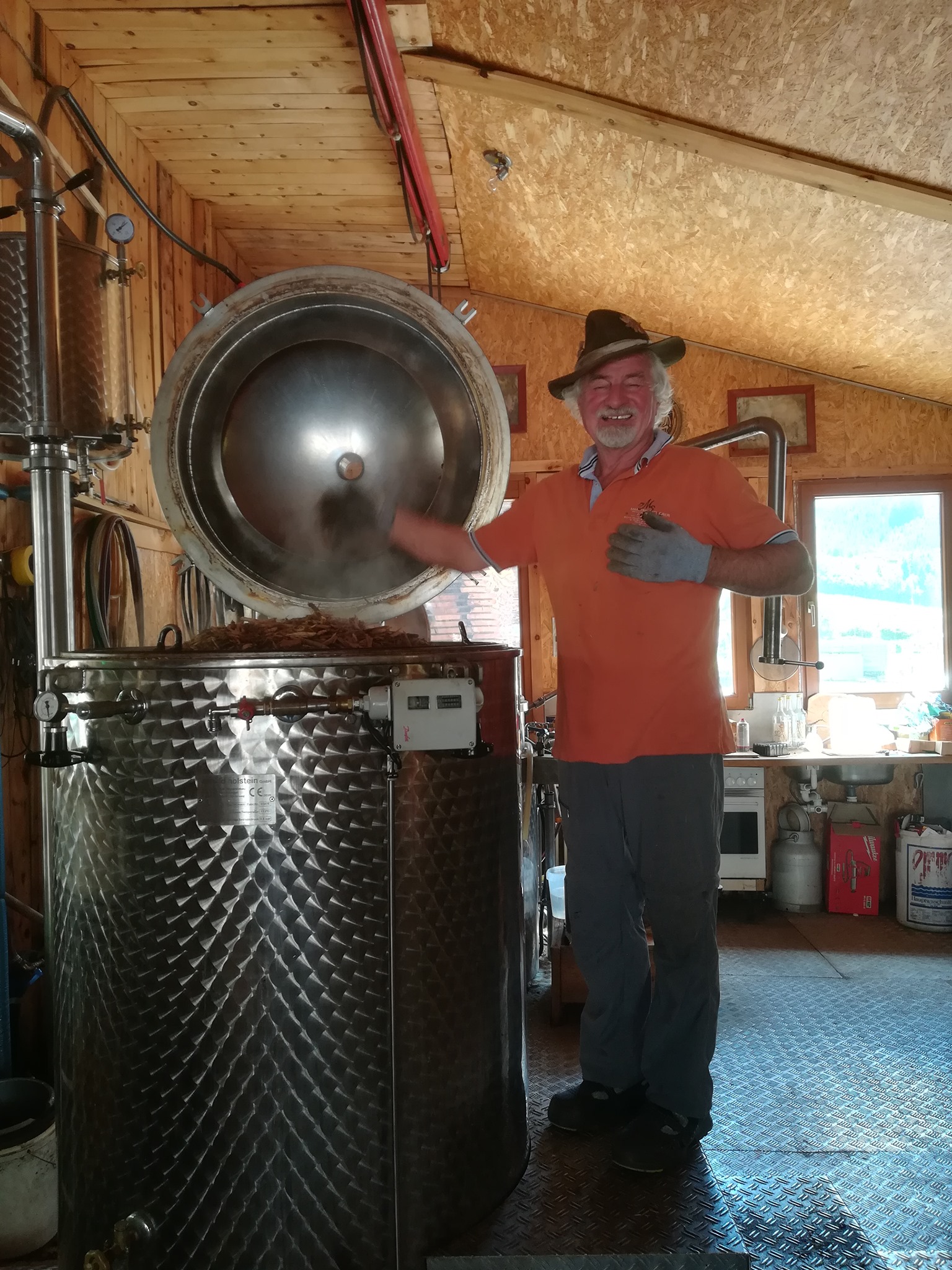 Führung Zirbenölgewinnung 2